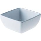 Melamine bowl square 9x9 cm white product photo