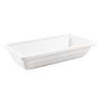 Porcelain gastronorm tray 1/3 GN 32.5x18.5x6.5 cm white product photo