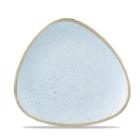 Churchill Stonecast Duck Egg Blue plate 22.9 cm triangular product photo