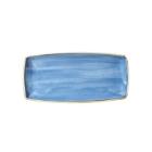 Churchill Stonecast Cornflower Blue bord rechthoek 29.5x15cm Productfoto
