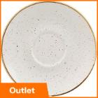 Churchill Stonecast Barley White cappuccino saucer ø 15.6 cm product photo