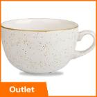 Churchill Stonecast Barley White cappuccino mok 22.7 cl ø 9.5 cm Productfoto