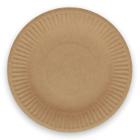 Verive kartonnen bord kraft ø 26 cm bruin Productfoto