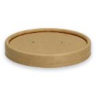 Verive cardboard lid PLA brown for soup cup ø 9.6 cm product photo