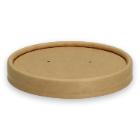 Verive cardboard lid PLA brown for soup cup ø 11.5 cm product photo