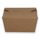 Verive kartonnen maaltijdbox 90/106x110/127x65 mm 500 ml bruin Productfoto