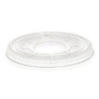 Verive plastic lid RPET flat closed transparant for glass ø 9.5 cm product photo
