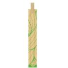 Verive bamboo chopsticks 24 cm brown with half paper sleeve product photo