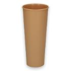 Verive reusable coffee to go cup incl. lid PP 500 ml beige product photo