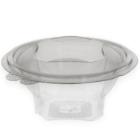 Verive plastic saladebak met vast deksel RPET ø 19 cm 1000 cc transparant Productfoto