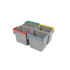 Numatic plastic bucket 5L grey with blue handle product photo