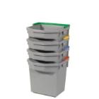 Numatic kunststof emmer 5L grijs met blauwe hendel Productfoto