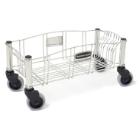 Rubbermaid steel trolley 51.6x23.6x24.1 cm for waste bin Slim Jim 61/87L product photo