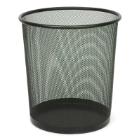 Waste bin metal Ø 24 / 29.5 cm x 34.5 cm 19L black product photo