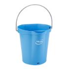 Vikan plastic bucket 6L blue product photo