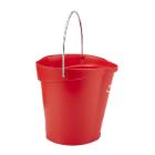 Vikan plastic bucket 6L red product photo