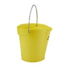 Vikan plastic bucket 6L yellow product photo
