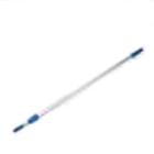 Ecolab aluminium telescopic pole for window cleaning grey/blue product photo