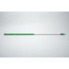 Ecolab aluminium steel ergonomisch 150 cm met groene grip Productfoto