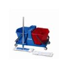 Ecolab starter kit flat mop system Rasant Xpress blue/red product photo