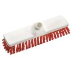 Diversey plastic floor scrubber hard 22.5 cm red product photo