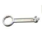 Plastic jerry can- and bottle opener L15 white product photo