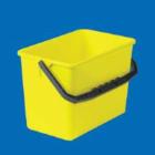 Ecolab kunststof emmer 6L geel Productfoto