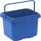 Diversey Taski plastic cloth bucket with handle 7L blue product photo