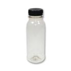 Verive bottle with black cap RPET 250 cc transparent photo du produit