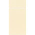 Duni Bio Dunisoft® servetsacchetto Duniletto® Slim 40x33 cm crème #2 Productfoto