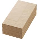 Duni Bio Dunisoft® Napkin 40x40 cm 1/8 Fold Embossed Natural Brown #2 product photo