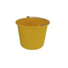 Plastic bucket 12L yellow product photo