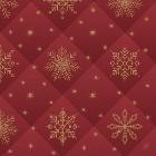 Duni Dunilin® diner servet Rhombus Bordeaux 48x48 cm rood #2 Productfoto