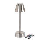 Duni LED lamp Zelda midi snoerloos 32 (h) x 10.3 cm grijs Productfoto