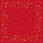 Duni Dunisilk® napkin 84x84 cm Stargazing red photo du produit