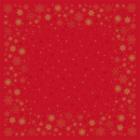 Duni Bio Dunicel® napperon 84x84 cm Stargazing rood #2 Productfoto