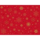 Duni papieren placemat 30x40 cm Stargazing rood #2 Productfoto