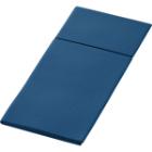 Duni Bio Dunisoft® servetsacchetto Duniletto® Slim 40x33 cm blauw #2 Productfoto