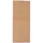 Snack bag ersatz 0.5 pound 11+(2x4)x27 cm no. 25 brown perforated (1500 pcs) product photo