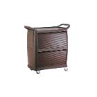 PP Arrow trolley closed on both sides 98x46x105 cm brown product photo