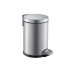 Matte stainless steel pedal bin Luna 3L product photo
