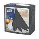 Tork LinStyle&reg; dinner napkin 39x39 cm 1/4-fold anthracite product photo
