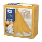 Tork LinStyle&reg; dinner napkin 39x39 cm 1/4-fold mustard product photo