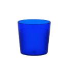 Reusable frosted Tritan glass 170 ml blue product photo