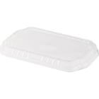 Duni plastic PP lid rectangular for meal container 25.6x16.3x1.2 cm transparent Produktbild