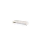 Marble serving platter 25&times;12&times;4 cm white product photo