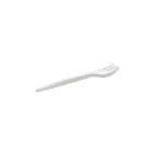 White paper fork 17 cm product photo