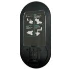 Diversey Lesseau&reg; Enlarge wandbeugel tbv zeepdispenser zwart Productfoto