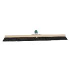 Houten veger gemengd haar inclusief steel 80 cm Productfoto