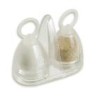 Condiment peper en zout setje transparant Productfoto